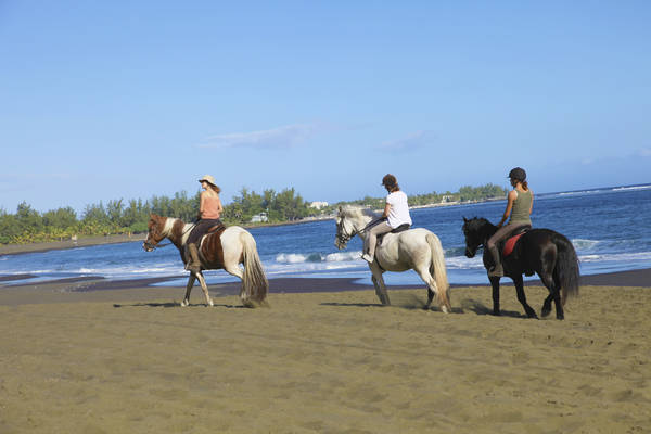 randonnee cheval ile de la reunion